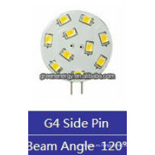 oblea G4 10leds 1.5W 12V AC / 10-30V DC pin lateral / pin posterior